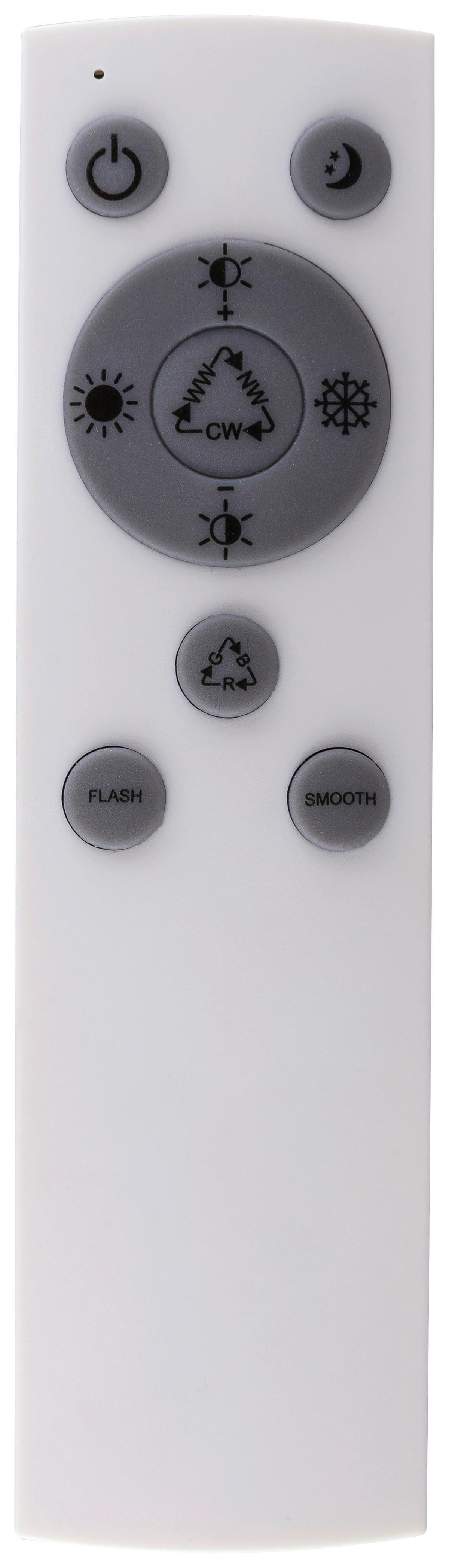 LED-Deckenleuchte Carry max. 30 Watt - KONVENTIONELL, Kunststoff/Metall (53/9cm)