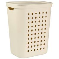 KOSZ NA BIELIZNĘ 1050701023 - biały, Konventionell, tworzywo sztuczne (35,5/53,3/43,2cm) - Rotho