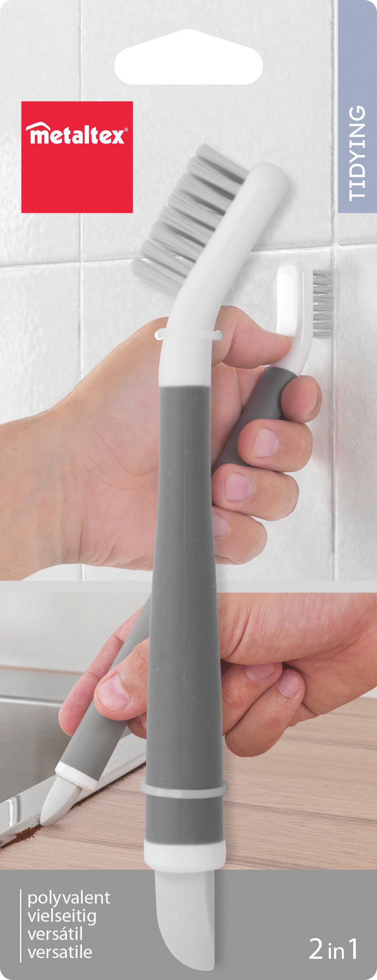 Tisztítókefe Hugo - műanyag (2/18/2cm) - Metaltex