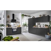 Einbauküche PN 80 in Grafit - Graphitfarben, MODERN, Holzwerkstoff (180/270cm) - Pino