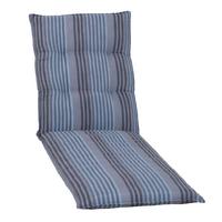Liegenauflage Tissa ca. 191x58 cm Blau - Blau, Basics, Textil (191/58/8cm) - Gardenson
