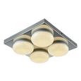 Stropna Led-svetilka Pete - krom, Romantika, kovina/umetna masa (28/6,5cm) - Mömax modern living Stropna Led-svetilka Pete - krom, Romantika, kovina/umetna masa (28/6,5cm) - Mömax modern living