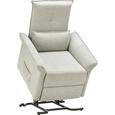 Relaxsessel in Grau - Schwarz/Grau, KONVENTIONELL, Kunststoff/Textil (87/78-110/90-166cm) - MODERN LIVING