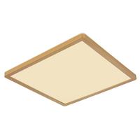 LED-Deckenleuchte Sapana Opal/Weiß max. 24 Watt - Messingfarben/Opal, KONVENTIONELL, Kunststoff (42/42/25cm) - Globo