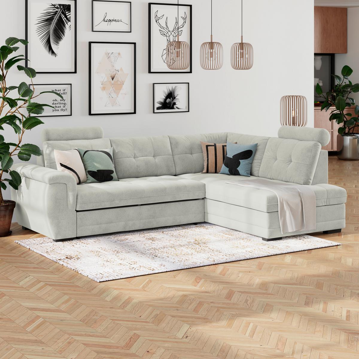 Coltar FALCO NEW - crem, Konventionell, textil (183/251cm) - Mömax