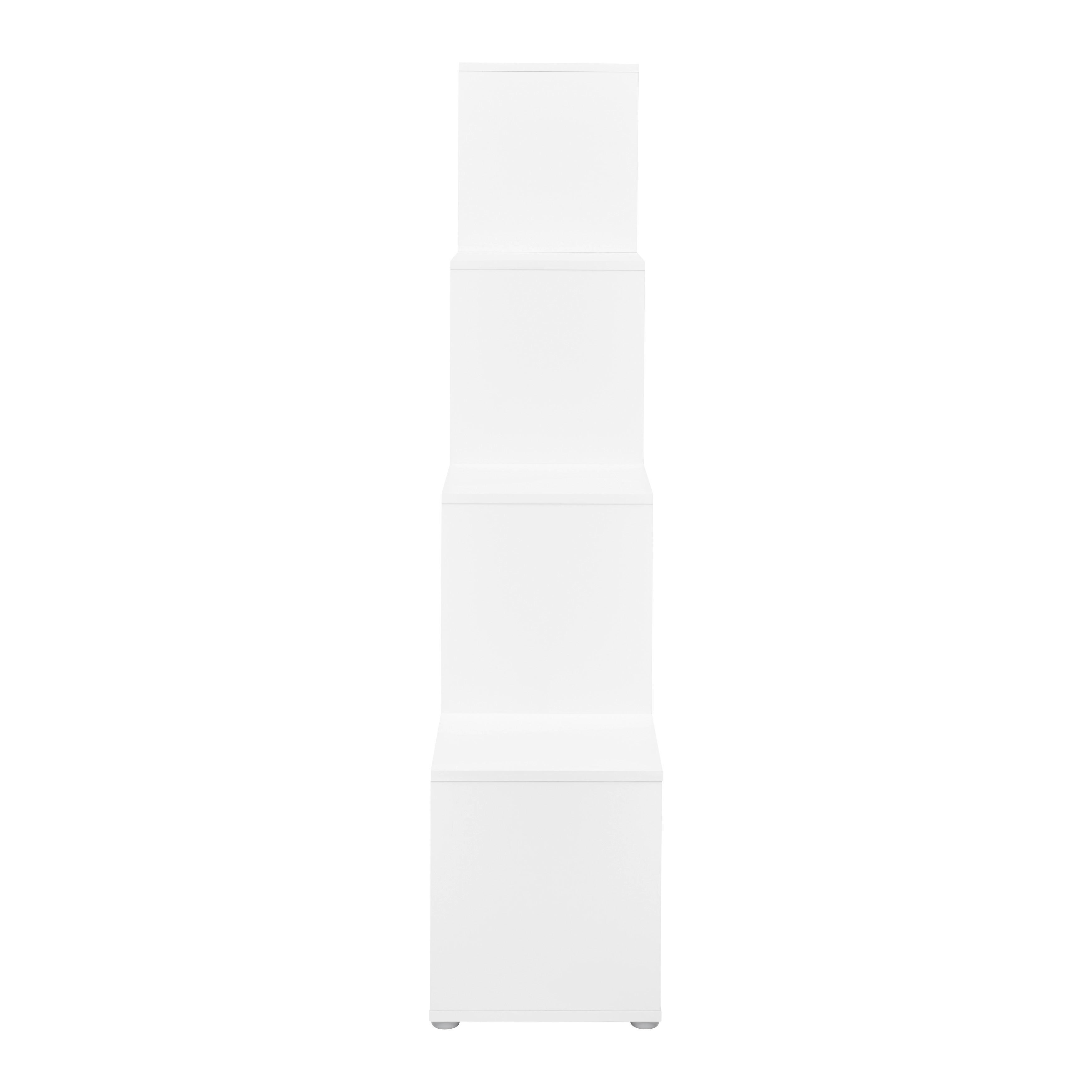 HYLLA CASSA 2 -EXKLUSIV- - vit, Klassisk, trämaterial (148/150/35cm) - Mömax