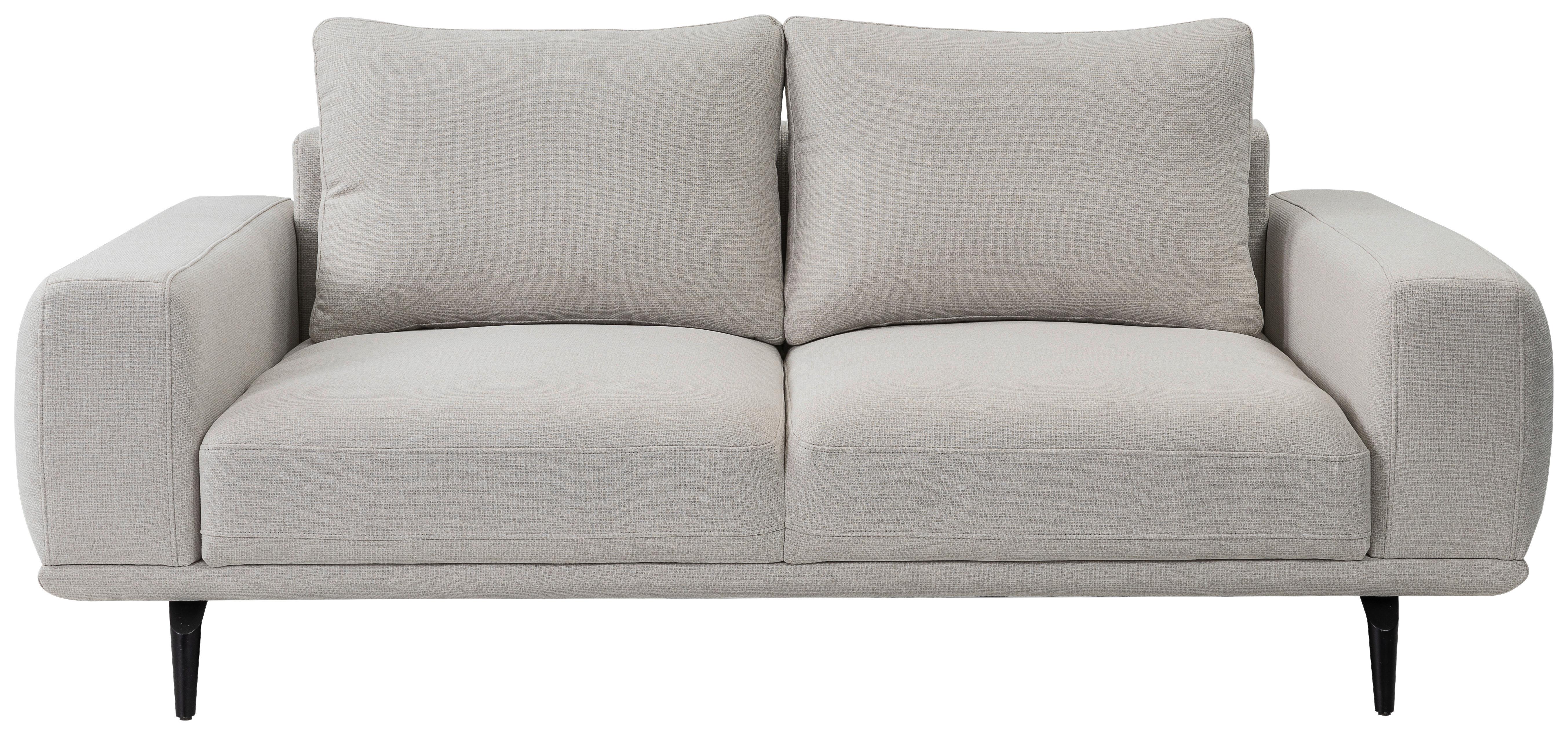 Canapea cu 2 locuri SELENE - crem, Modern, textil (202/89/115cm) - MID.YOU