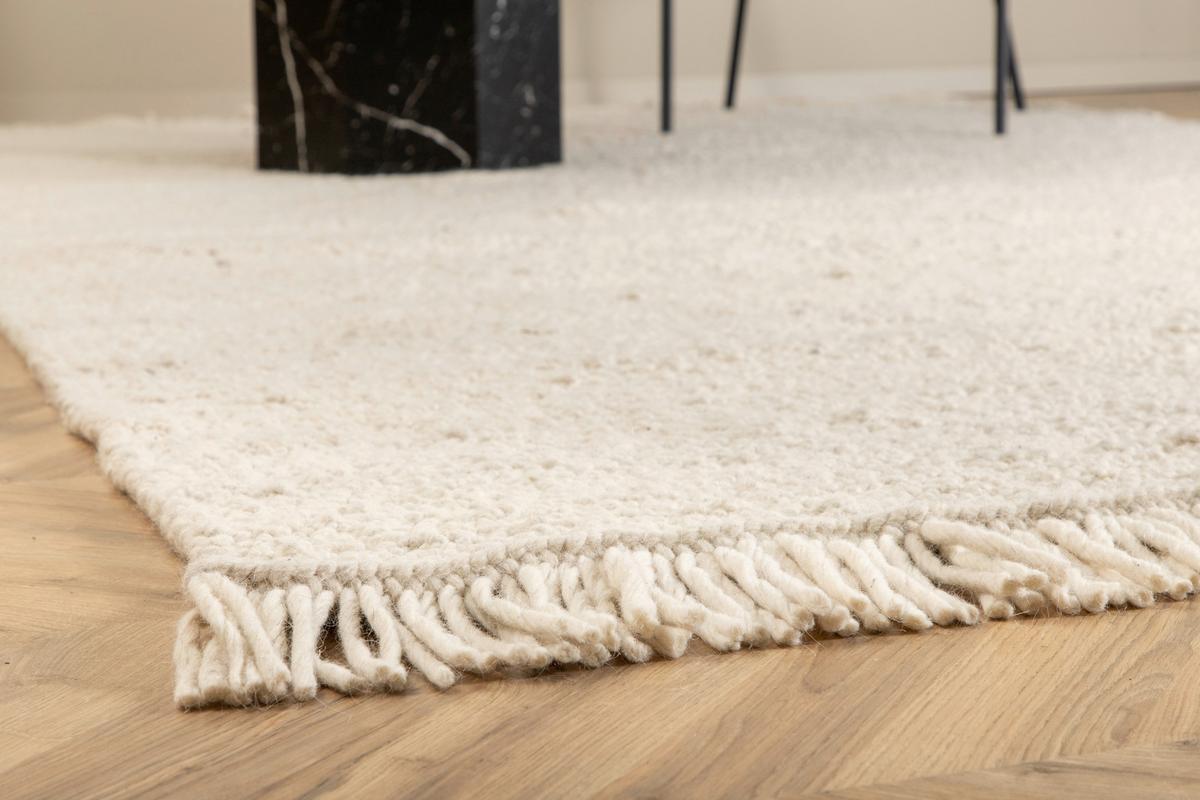 HOCHFLORTEPPICH BETINA - Weiß, LIFESTYLE, Textil (160/230cm) - P & B