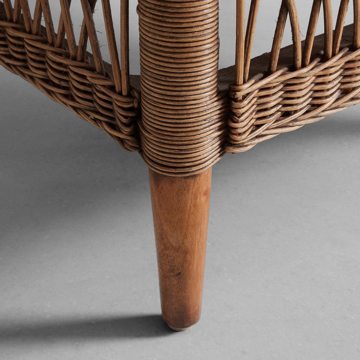 RATTANSESSEL INDAH -STUDIO- - Naturfarben, Lifestyle, Holz (80/87/70cm) - Premium Living