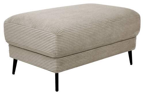 Tabure Cora - sivo-smeđa, Moderno, tekstil/metal (92/46/60cm) - Mömax