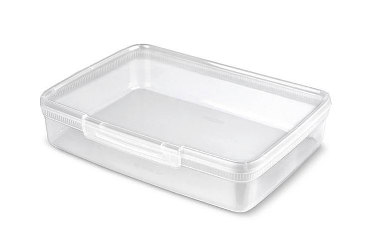 Ételtároló Doboz Curver Snap Box - áttetsző, műanyag (33/24,5/8cm) - Curver