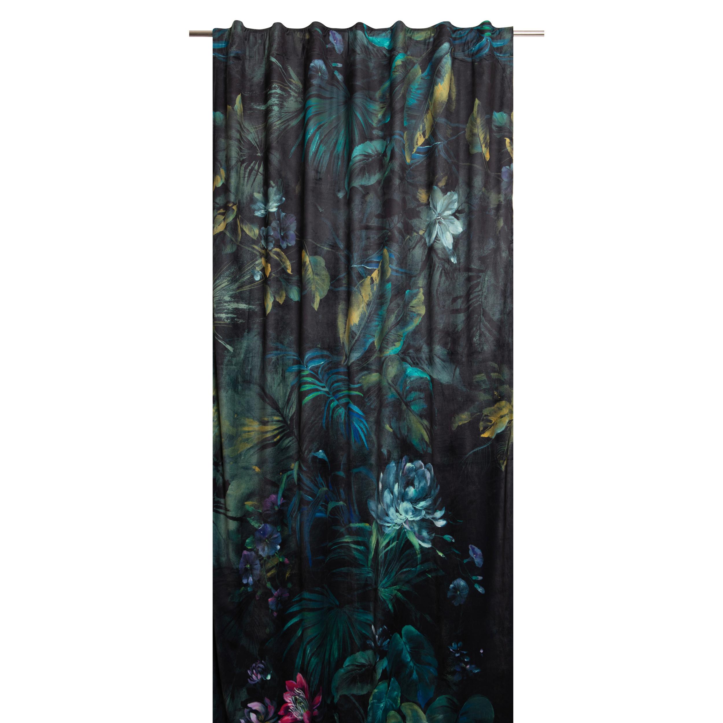 ZASŁONA GOTOWA 0136667 LUXURIOUS MULTICO - różnokolorowy, Basics, tkanina (135/280cm)