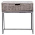 Nachtkästchen in Grau - Grau, KONVENTIONELL, Holz/Metall (35/55/45cm) - Modern Living Nachtkästchen in Grau - Grau, KONVENTIONELL, Holz/Metall (35/55/45cm) - Modern Living