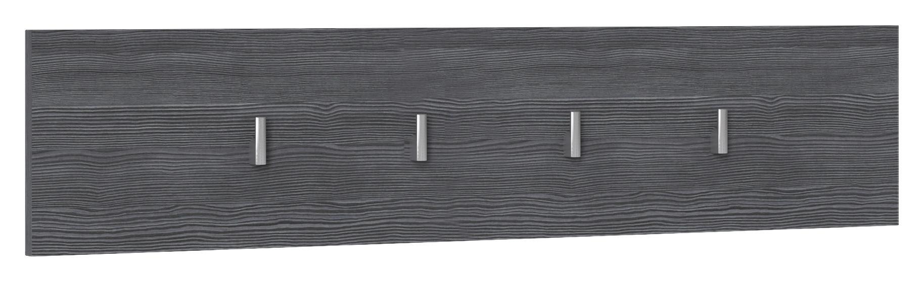 Cuier de perete cu cârlige SALVE - Modern, material pe bază de lemn (90/19,5/3,58cm) - Modern Living