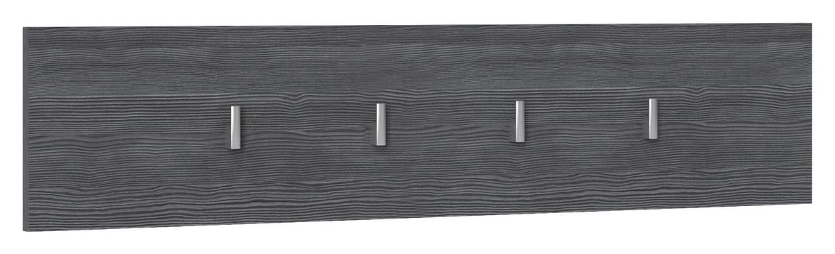 Cuier de perete cu cârlige SALVE - Modern, material pe bază de lemn (90/19,5/3,58cm) - Modern Living