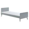Kinderbett Billy 90x200 cm Grau mit Lattenrost - Grau, KONVENTIONELL, Holzwerkstoff (90/200cm) - MID.YOU