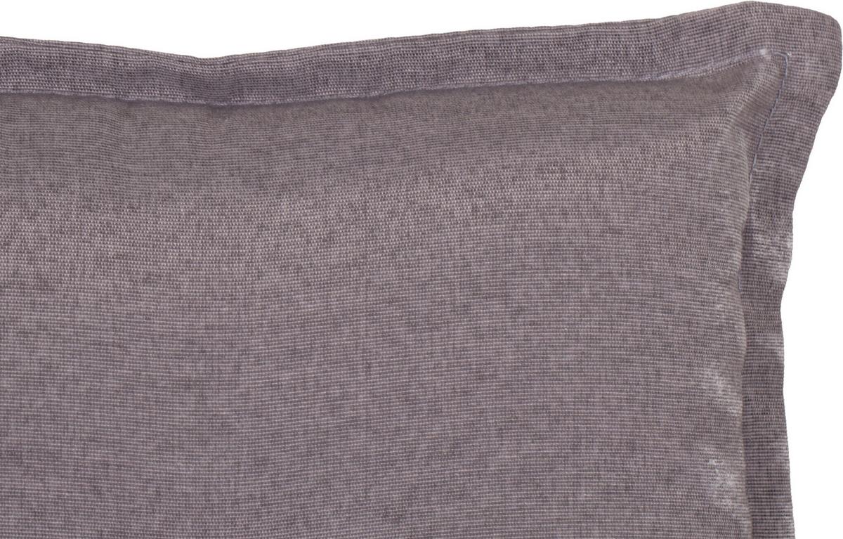 Hochlehner Auflagen Tanana 2er-Set ca.118x46x8cm Grau - Grau, Basics, Textil (118/46/8cm) - Gardenson