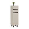 SIDOSKÅP SOPHIA -EXKLUSIV- - svart/kashmir, Modern, trämaterial (35/120/33cm) - Mömax