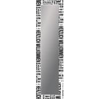 Oglindă de perete WILLKOMMEN II 101-981 - Modern, sticlă (35/140/0,3cm) - Ondega