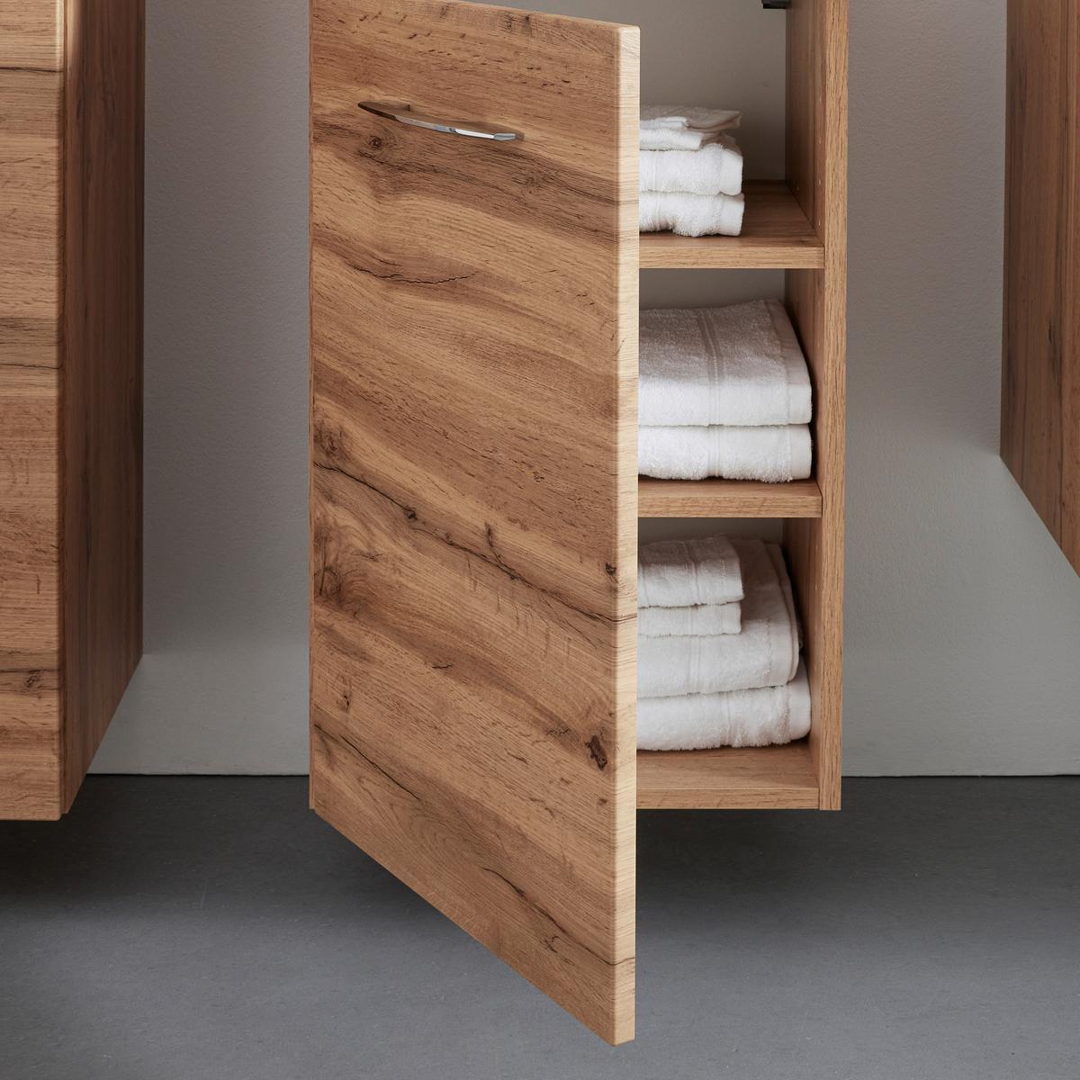 Dulap înalt Florida - culoare lemn stejar, Modern (40/180/35cm) - Premium Living