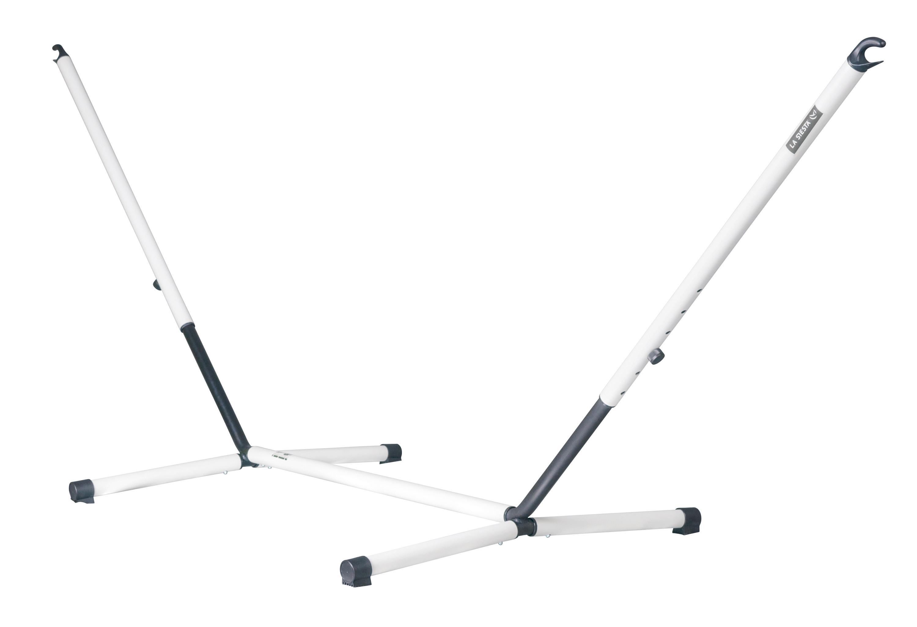 Hängemattengestell Kingsize ca. 355-400x145x120-140 cm - KONVENTIONELL, Metall (355-400/145/120-140cm) - La Siesta