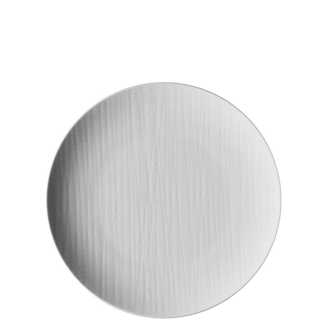 TALERZ OBIADOWY MESH ROSENTHAL - biały, Basics, ceramika (27cm) - Rosenthal