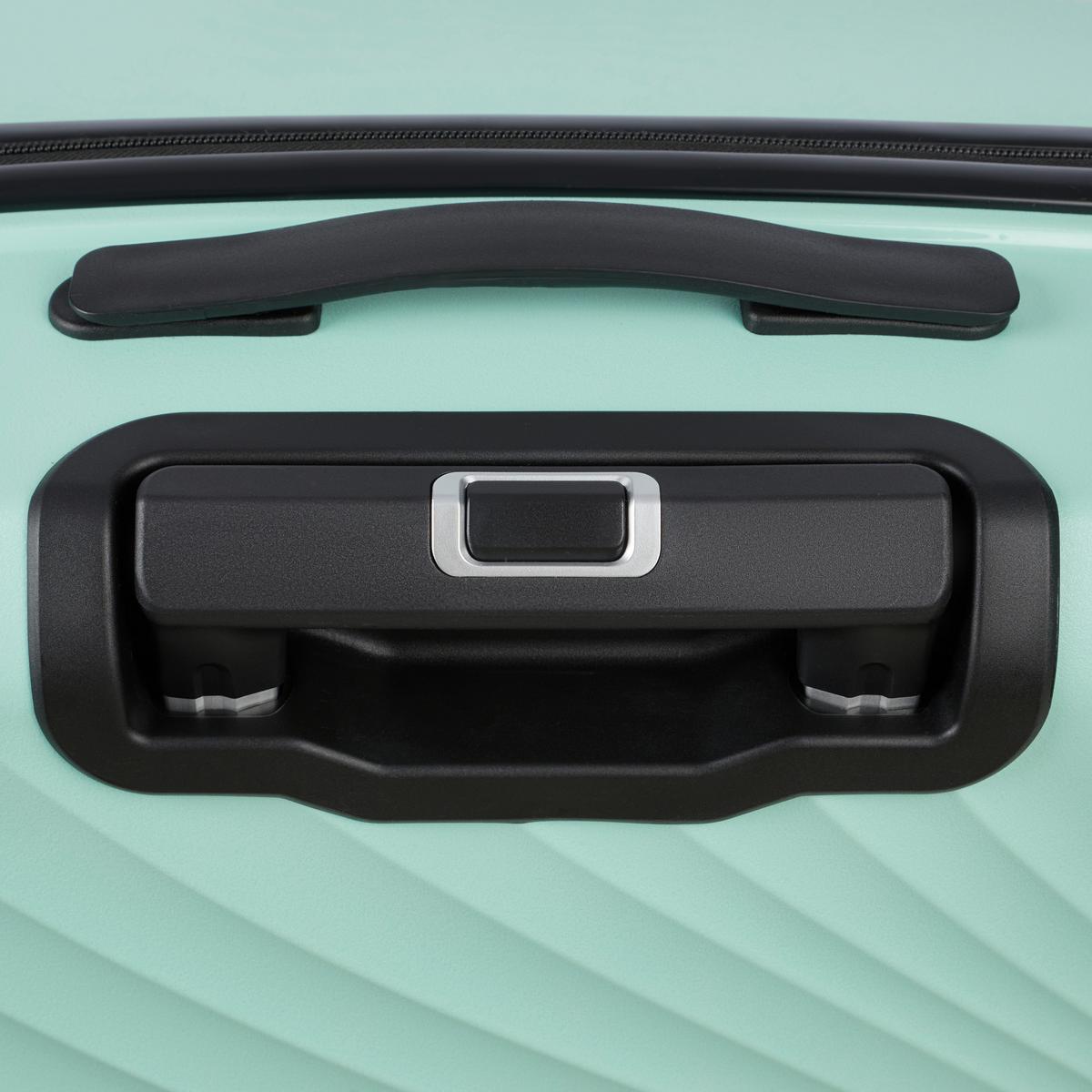 Reisekofferset Capri Mintgrün, 3-teilig - Mintgrün, KONVENTIONELL, Kunststoff/Textil - Mömax