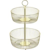 Fructieră Ivana - auriu, Modern, metal (28,6/43,8cm) - Mömax