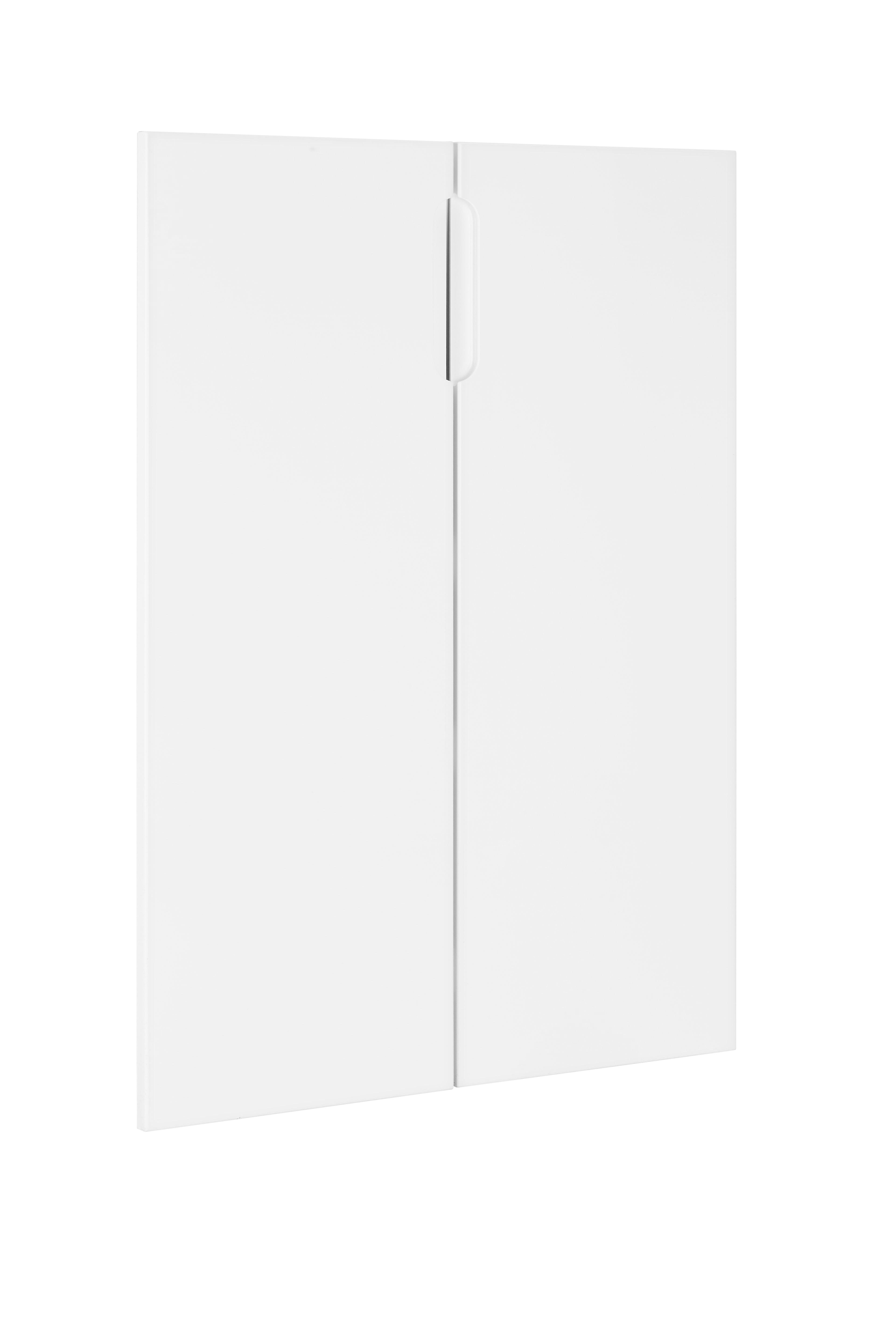 Türenset in Weiss Hochglanz - Modern (74/103/2cm) - Mömax
