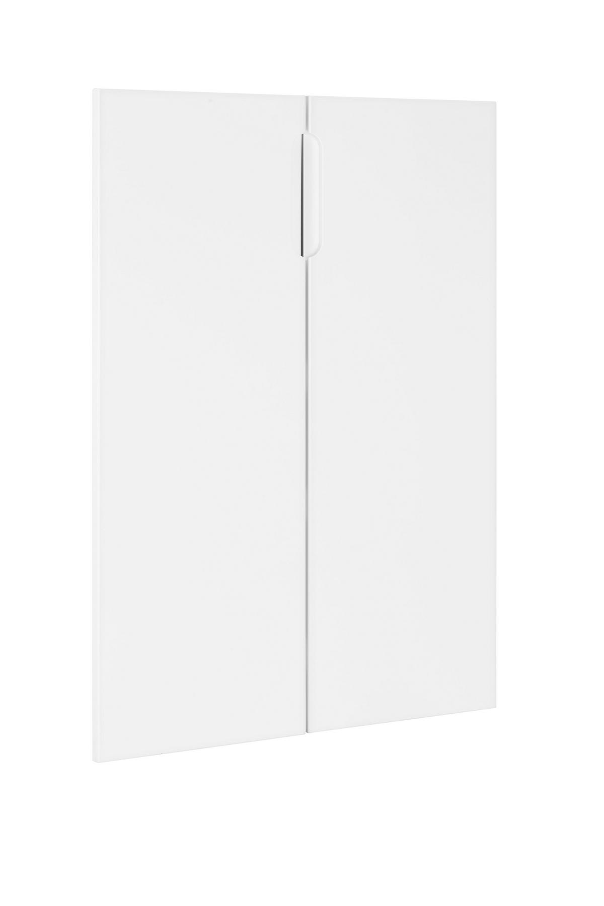 Set Vrat Line4, 2-Delni, Bela, Visoki Sijaj - Moderno (74/103/2cm) - Mömax