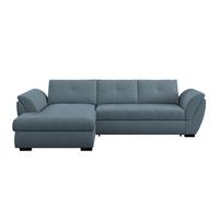 Kutna Garnitura Berisso - plava/crna, Konvencionalno, tekstil/plastika (187/278cm) - Ondega
