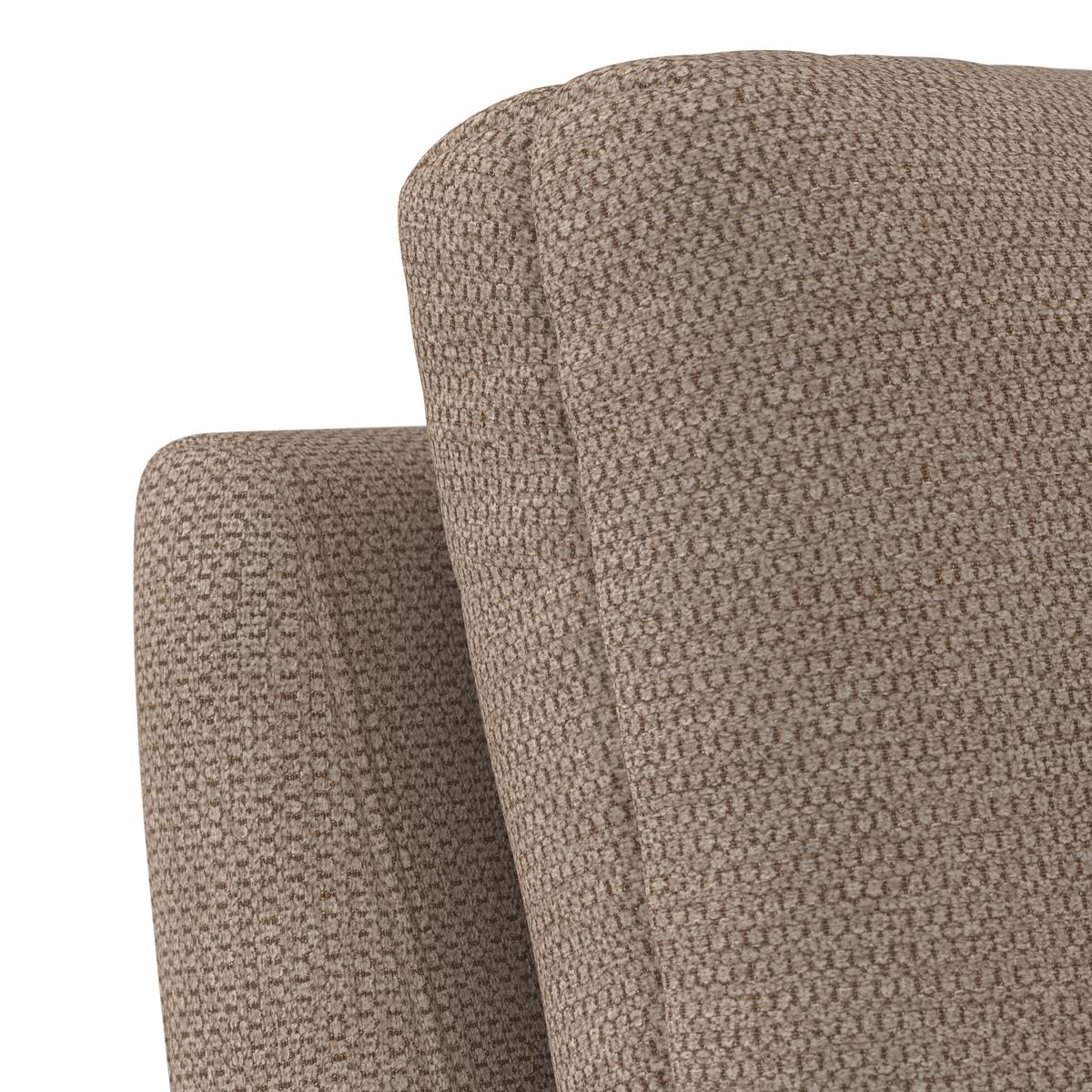 Kanapéágy Cora - barna, Modern, textil/fa (214/92/81cm) - Bessagi Home