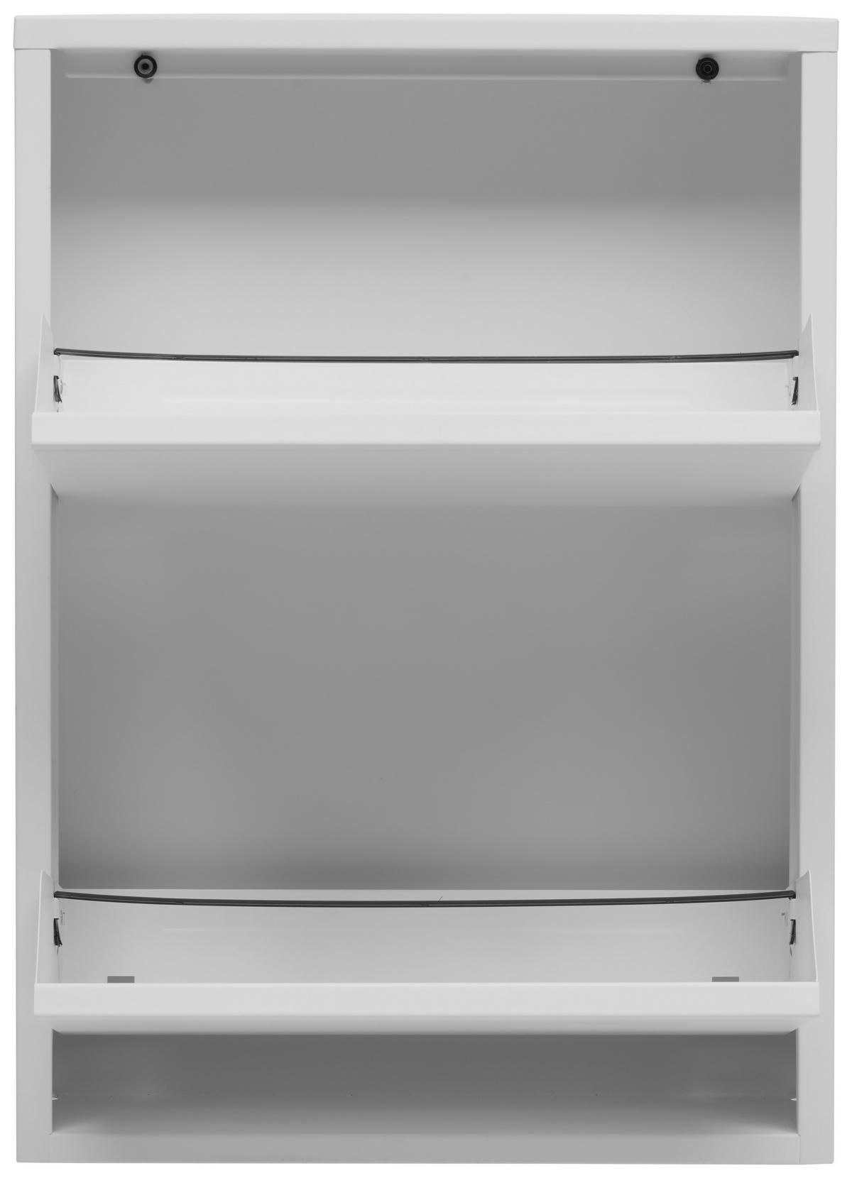 SZAFKA UCHYLNA NA BUTY FLY - biały, Basics, metal (50/70,5/15cm) - Carryhome