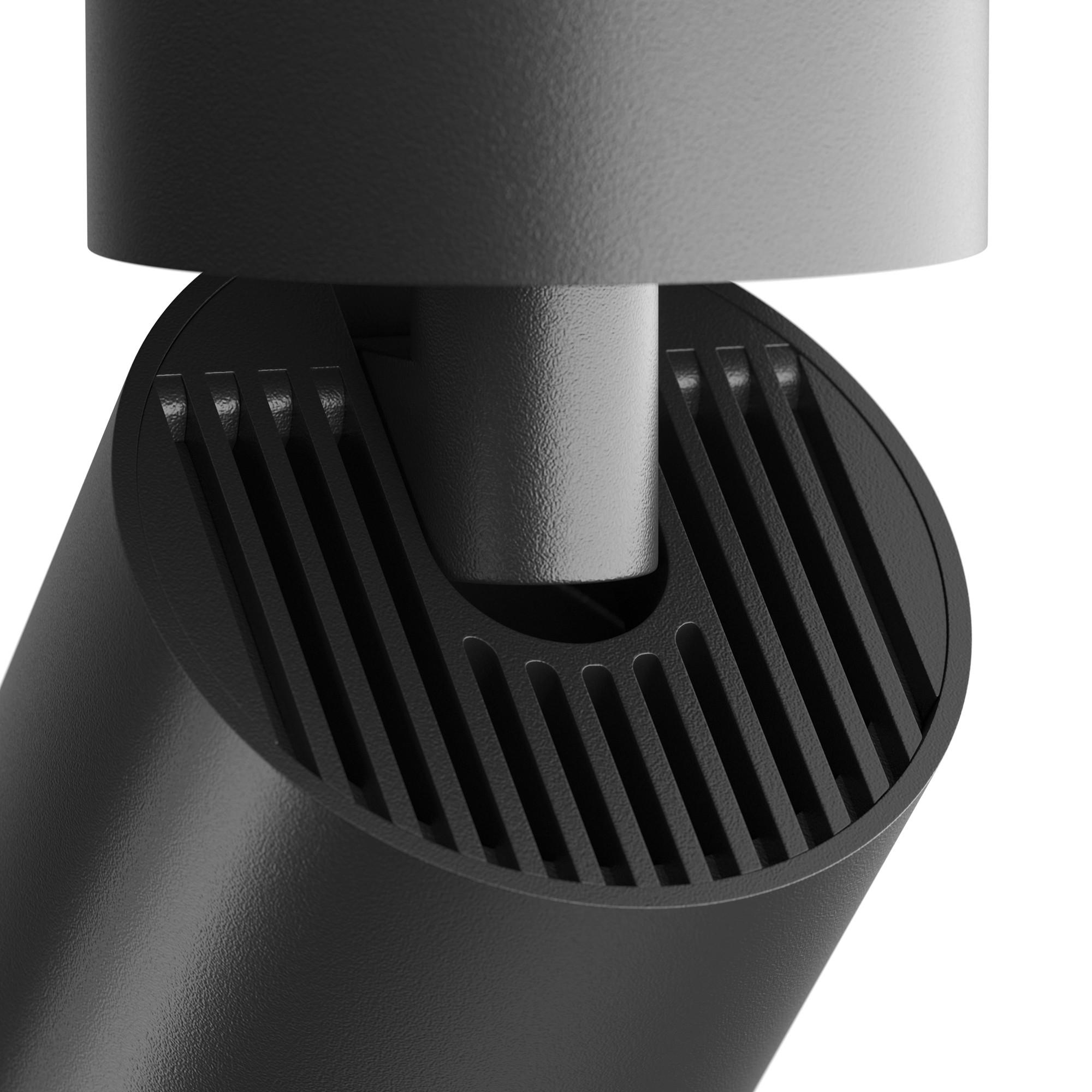 LED-SPOT FOCUS LED - Schwarz, Trend, Metall (5,2/16cm) - MAYTONI