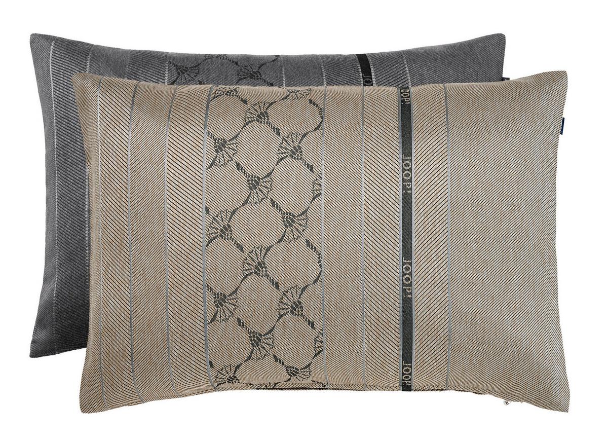 POSZWA NA PODUSZKĘ J-BLEND JOOP! - antracytowy/szary, Design, tkanina (40/60cm) - Joop!