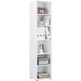 Regal in Weiß - Weiß, Holz (44/198/37cm) - MÖMAX modern living