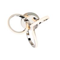 LAMPA SUFITOWA LED ANAHEIM *SBN* - kolor chromowy, Design, tworzywo sztuczne/metal (34,5/19cm) - Novel