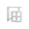 BEISTELLTISCH MONDRI BEISTELLTISCH - Weiss, Design, Holzwerkstoff (55/20/57cm) - Livetastic