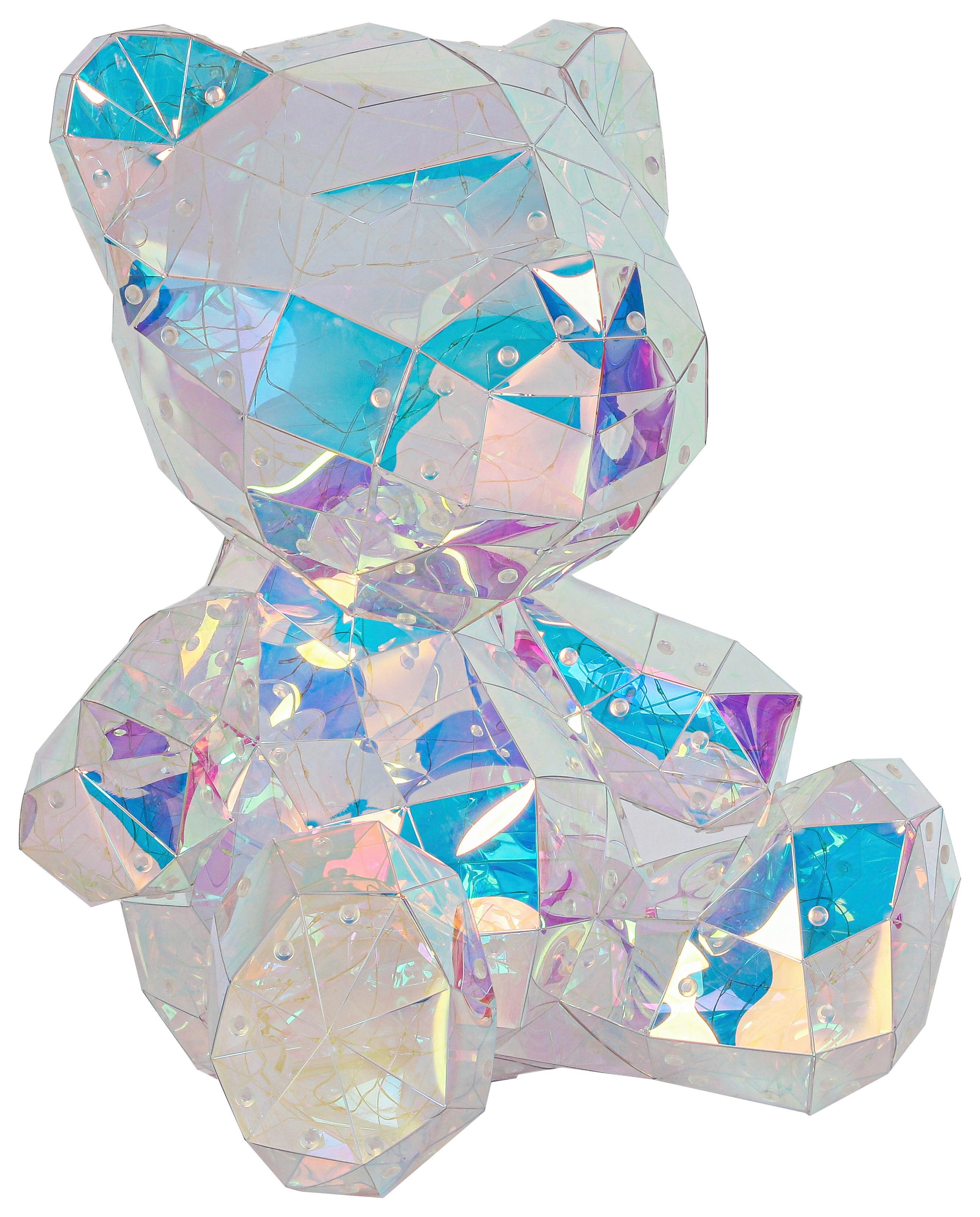 LED-DEKORATIONSLAMPA BERLI - transparent, Klassisk, plast (19/20/25cm) - Mömax