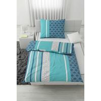 Lenjerie de pat Sara, cca. 140x200/50x70 cm - turcoaz, textil (140/200cm) - Based