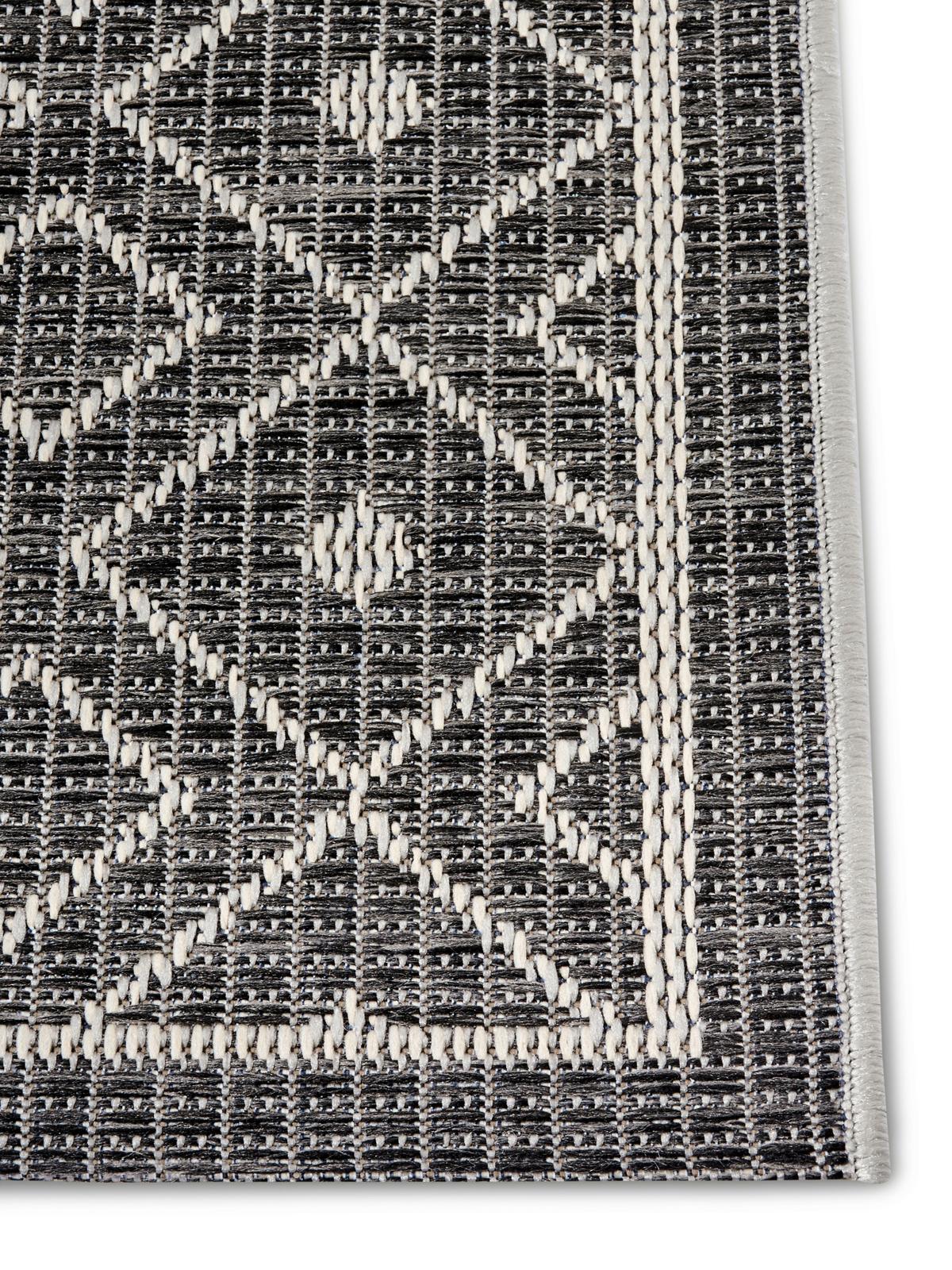 Outdoorteppich Lahal Grau/Beige ca. 155x235cm - Beige/Grau, Design, Kunststoff (155/235cm) - Hanse Home