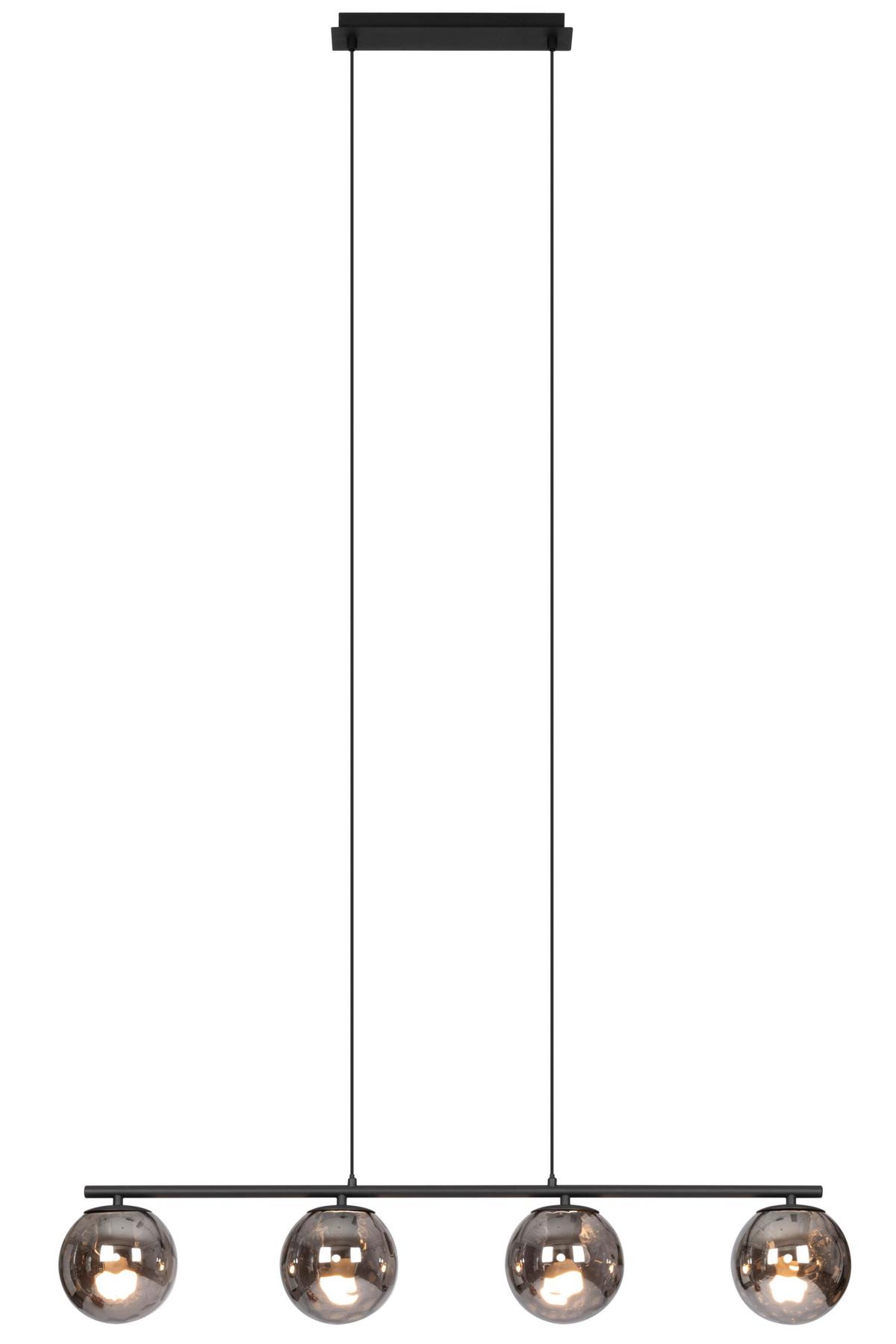 LAMPA WISZĄCA DALLAS *SBN* - czarny, Basics, tworzywo sztuczne/metal (99/15/150cm) - Novel