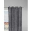 GARDINLÄNGD BIANCA - grå, Klassisk, textil (140/245cm) - Modern Living