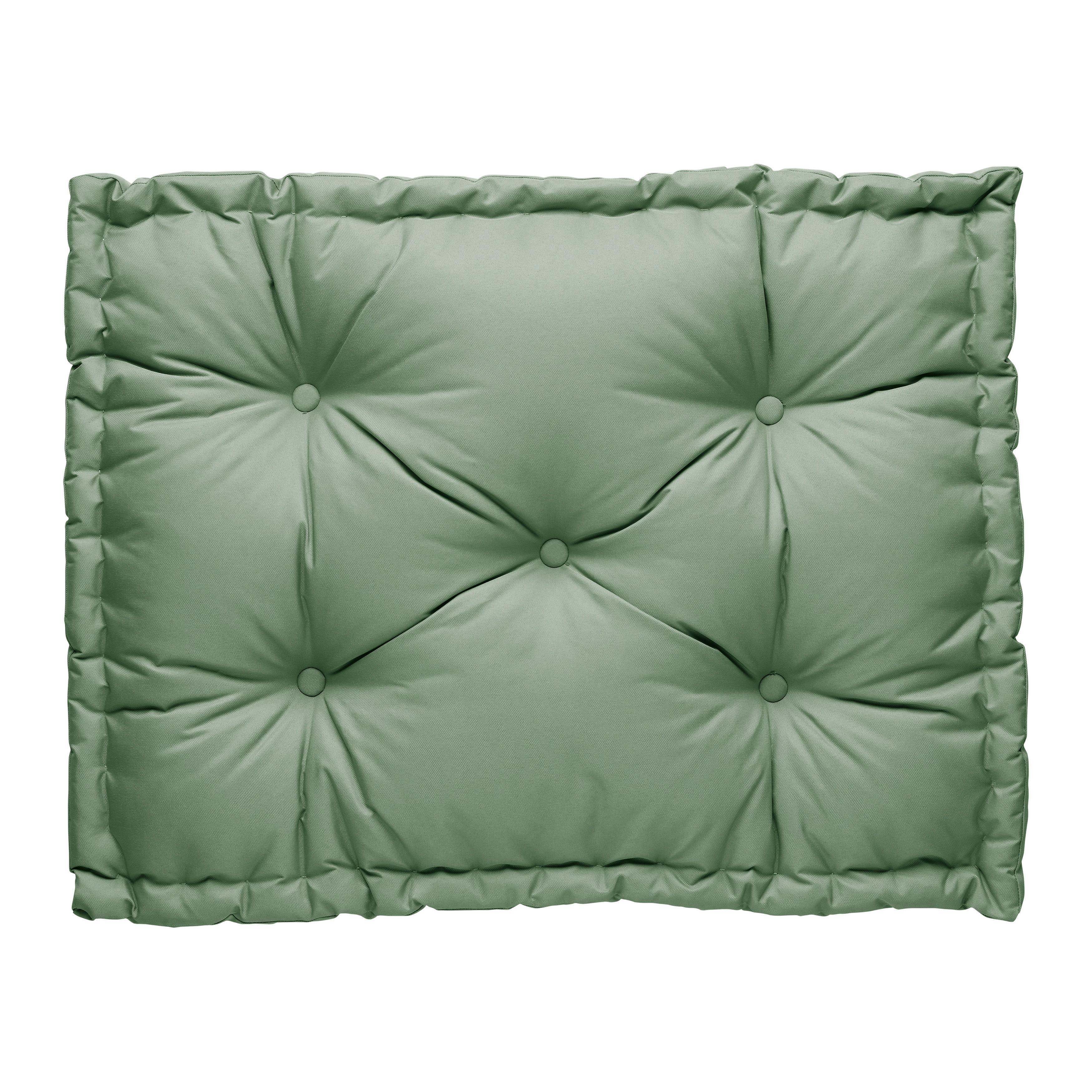 Palettenkissen Dodo Grün ca. 80x60cm - Grün, KONVENTIONELL, Textil (80/60/12cm) - Mömax