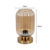 BORDSLAMPA EXI - mässingsfärgad, Modern, metall/glas (14/14/24cm) - Mömax