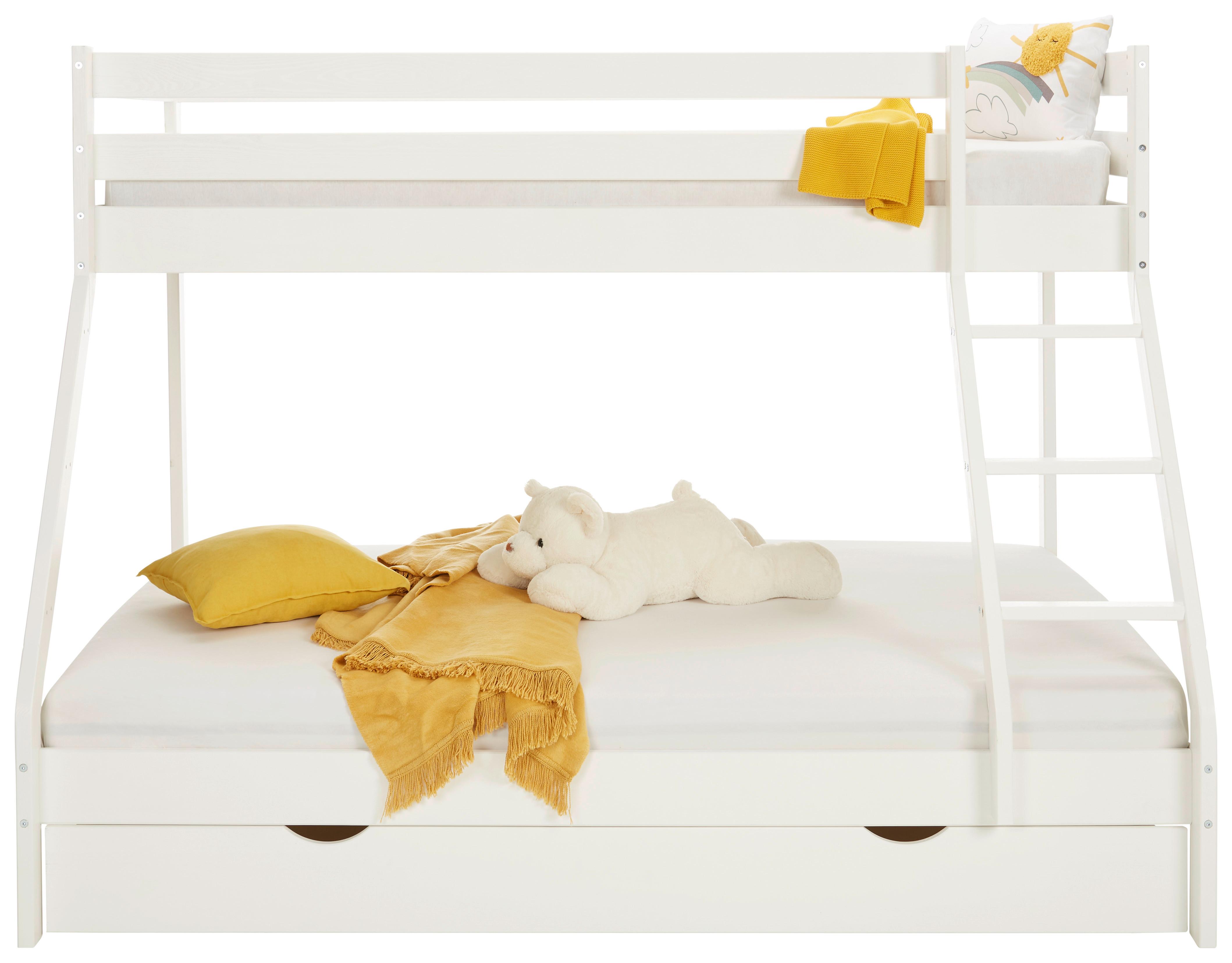 Bettschubkasten Denis in Weiß - Weiß, MODERN, Holz (200/19/67cm) - Zandiara