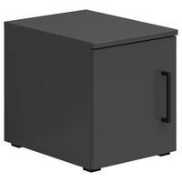 Aufsatzschrank Multistauraum Graphitfarben - Graphitfarben/Schwarz, MODERN, Holzwerkstoff/Kunststoff (30/35/40cm) - Mömax