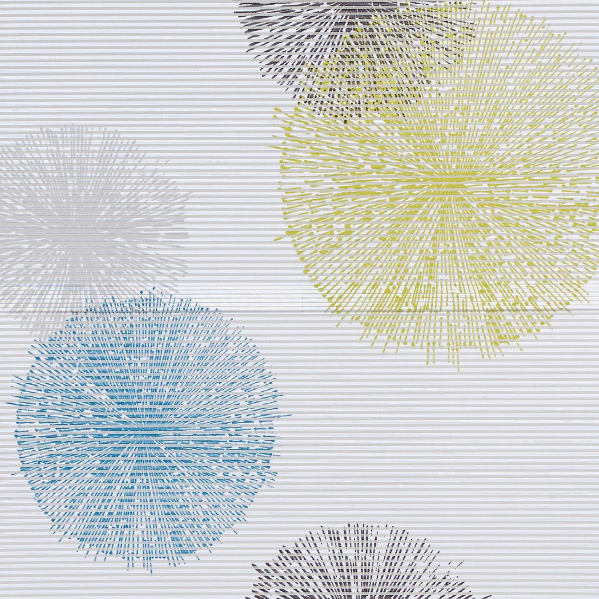 ROLETA BELIZE - zielony/niebieski, Basics, tkanina (80/210cm) - Novel