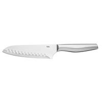 NÓŻ SANTOKU 002-002-16-000/0 FISSLER - kolor stalowy, Basics, metal (31/4,8/2,2cm) - Fissler