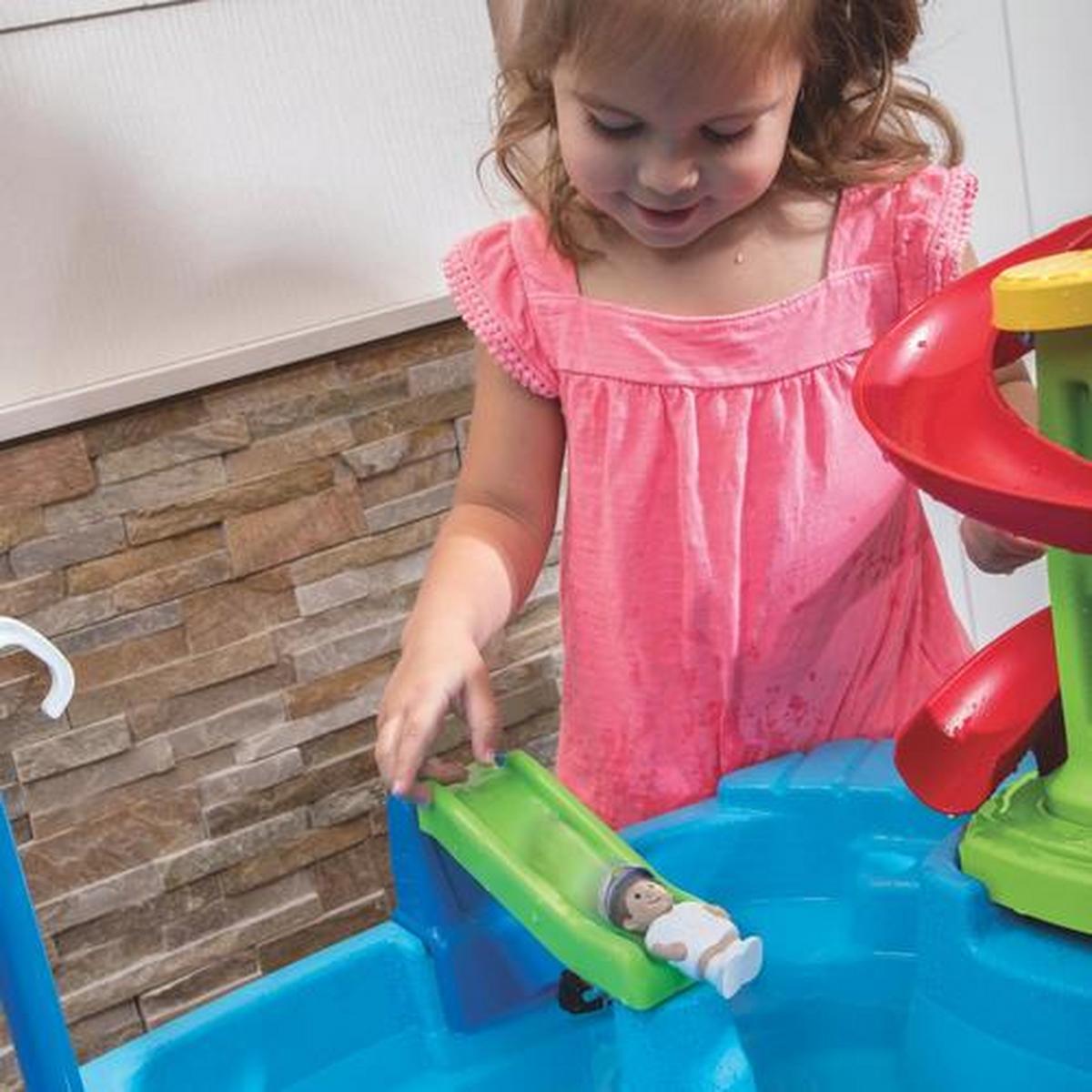 Sand- und Wassertisch Step 2 Fiesta Sand & Water - Blau/Weiß, Basics, Kunststoff (100,3/71,1/67,3cm) - Ambia Garden